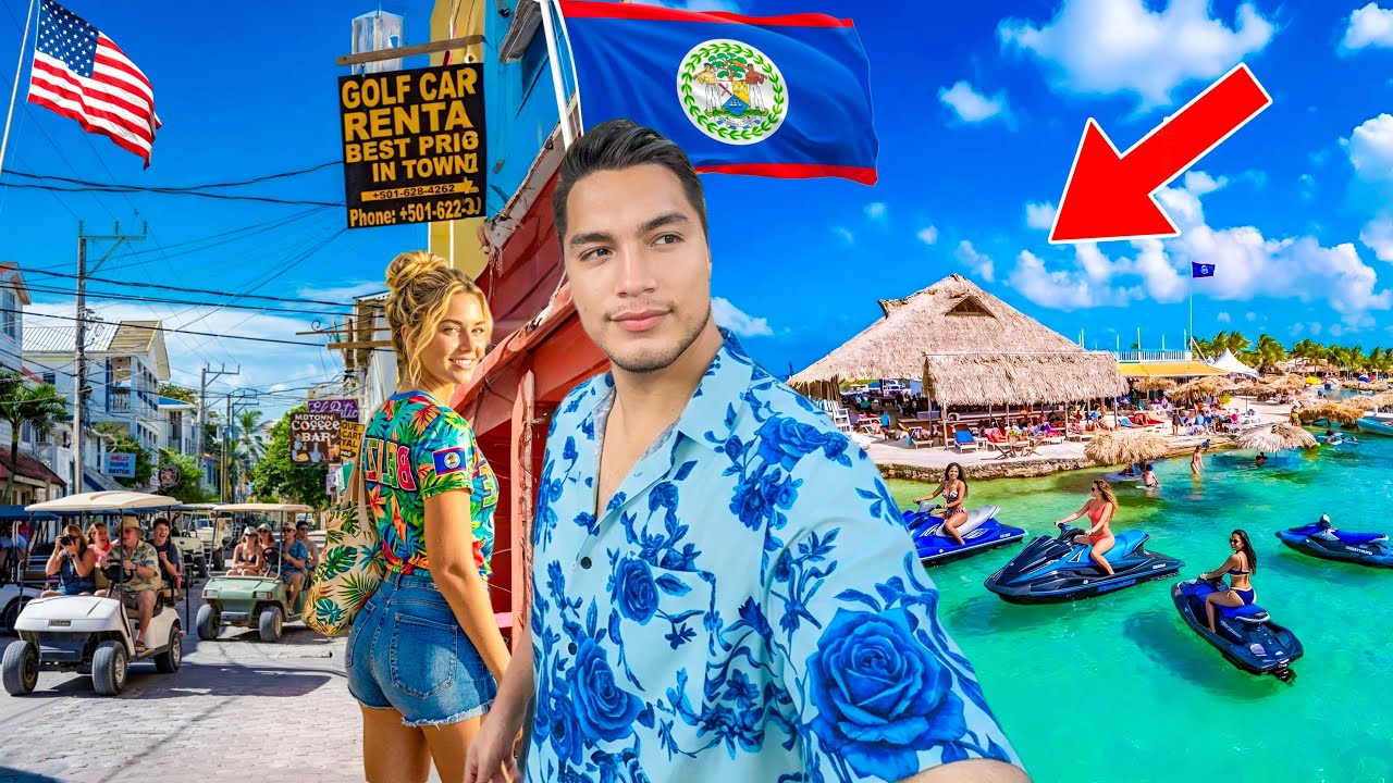 Encontré el PARAÍSO sobre la TIERRA en BELICE 🇧🇿😱 Isla San Pedro