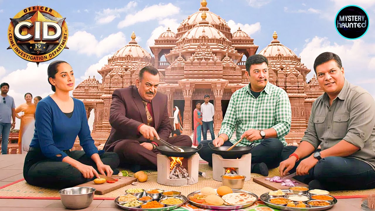 अक्षरधाम मंदिर के बाहर CID Team खाना बनाकर रखी कातिल पर नजर || CID New Episode || CID Alert