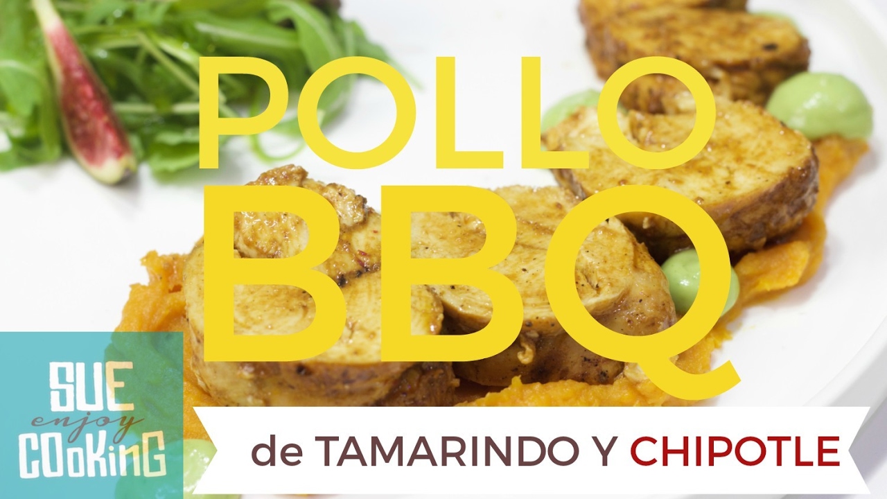 Pollo con salsa BBQ de tamarindo y chipotle