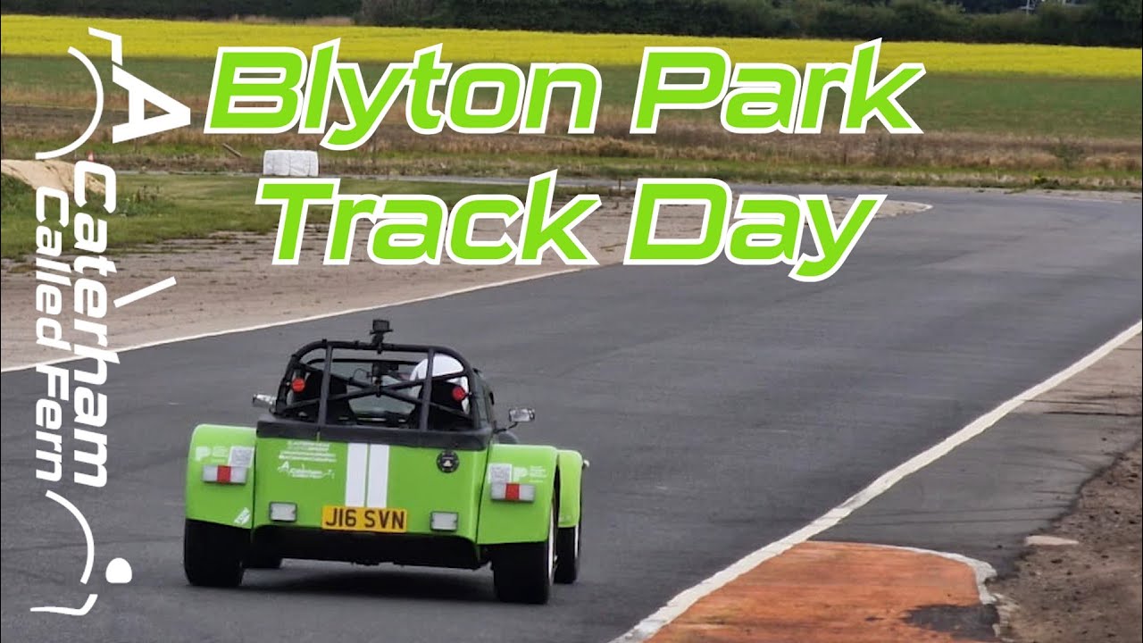 День новичков в треке Blyton Park Caterham & Lotus 7 Club 2022