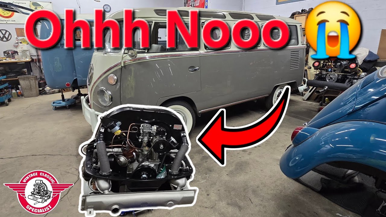 Ежедневное обновление от мастерской VCS Vintage VW Restoration, эпизод 599, Прощай, серо-мышиный ...