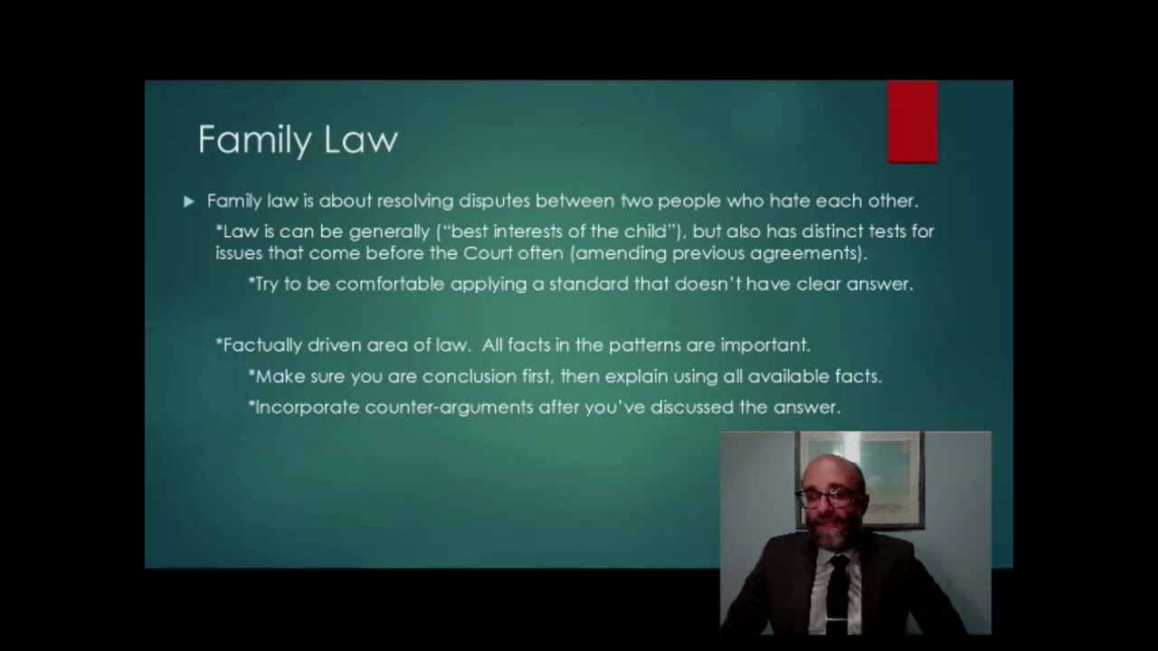Passing the Bar:  Non-MBE Topics and Essay Tips.