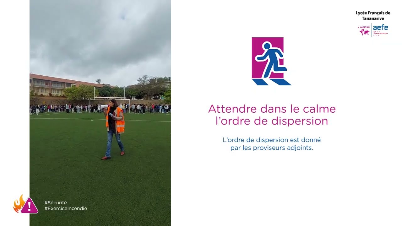 Exercice incendie 2023