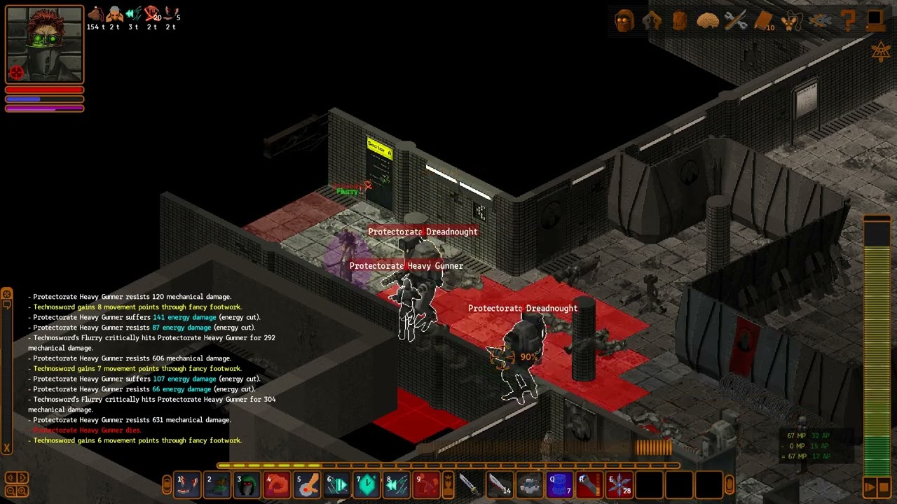 Underrail Max Int Technosword Vs Fort Apogee