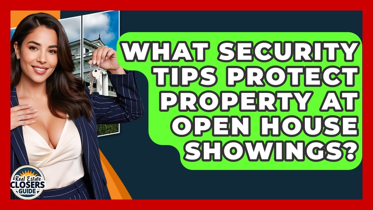 What Security Tips Protect Property At Open House Showings? - Real Estate Closers Guide