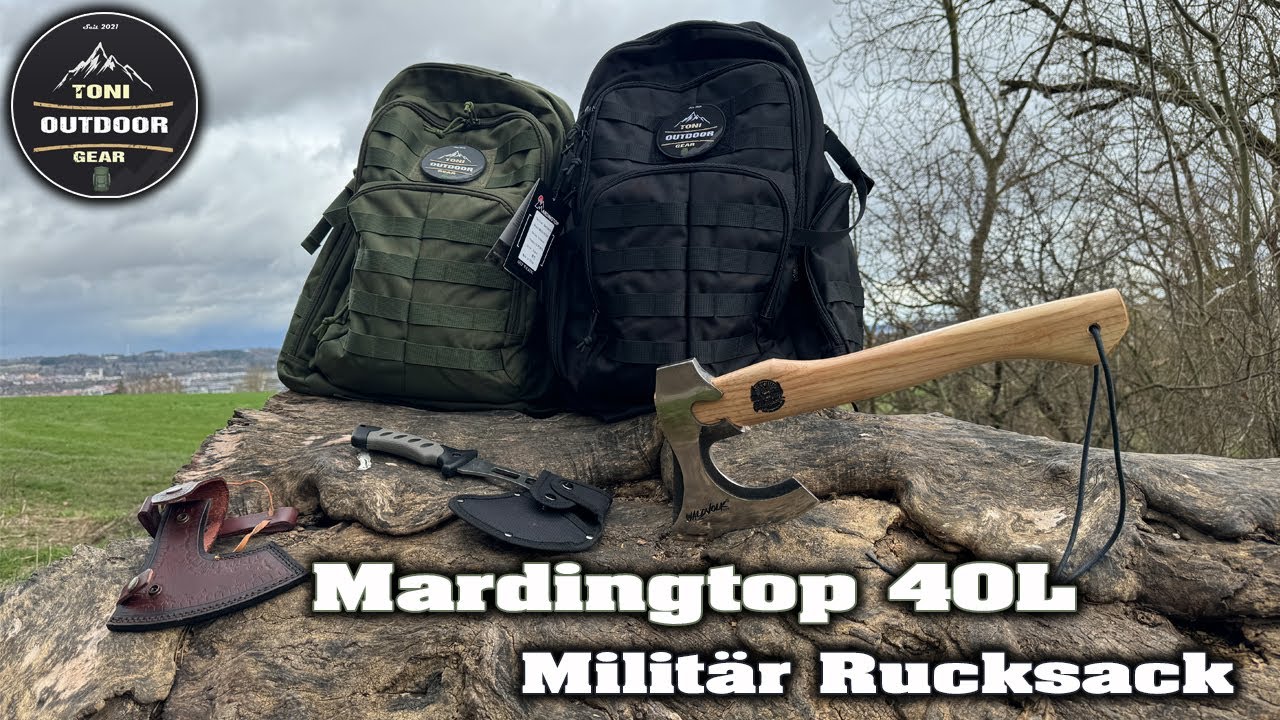 Mardingtop 40L Outdoor Rucksack für #bushcraft #survival #outdoors #rucksack #mardingtop #wandern