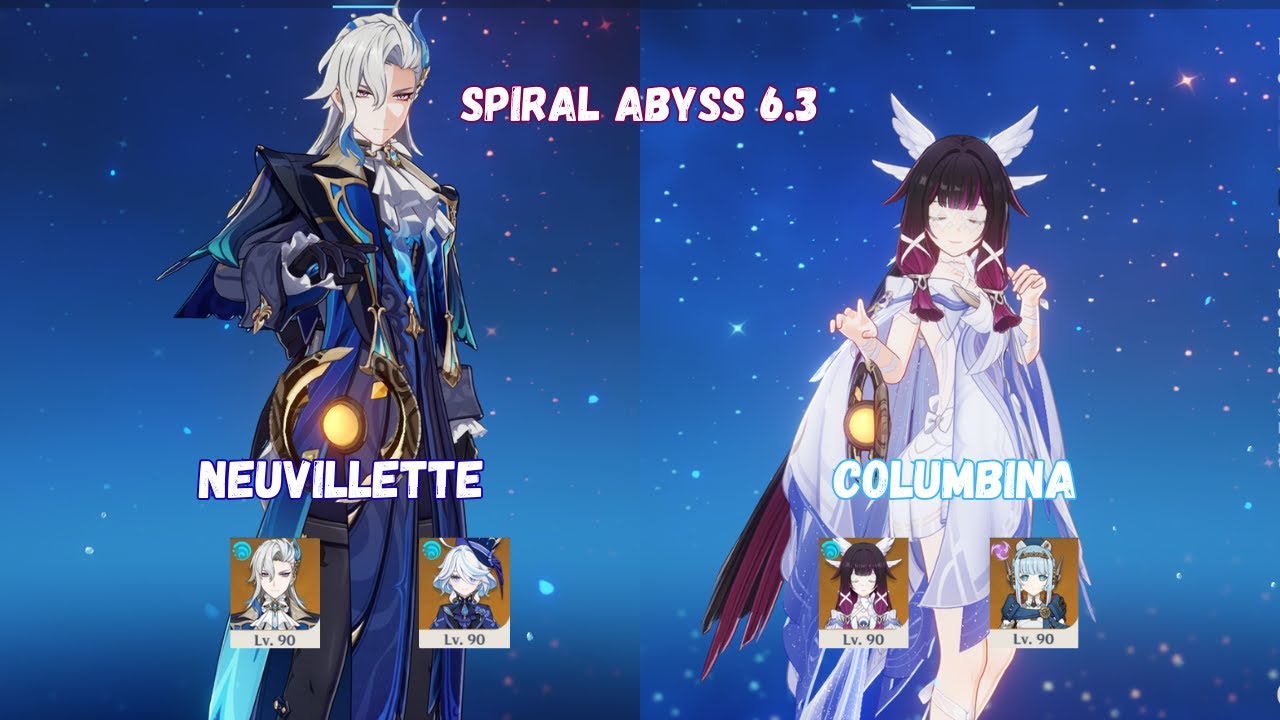 Neuvi Furina C0 Duo and Columbina Ineffa C0 Duo || Spiral Abyss 6.3 || Genshin Impact