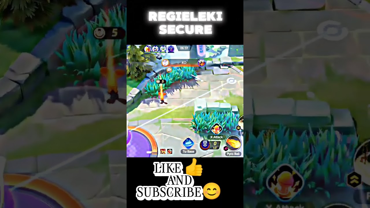 secure Regieleki.....🤯#pokemon #pokemonunite #shortspokemonunite #virl#shorts#gaming#gameplay