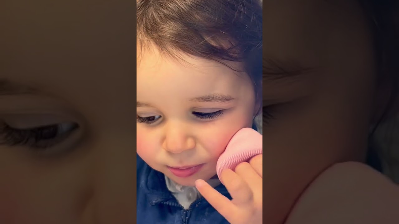 Me pongo bella #bebe #babylife #belleza