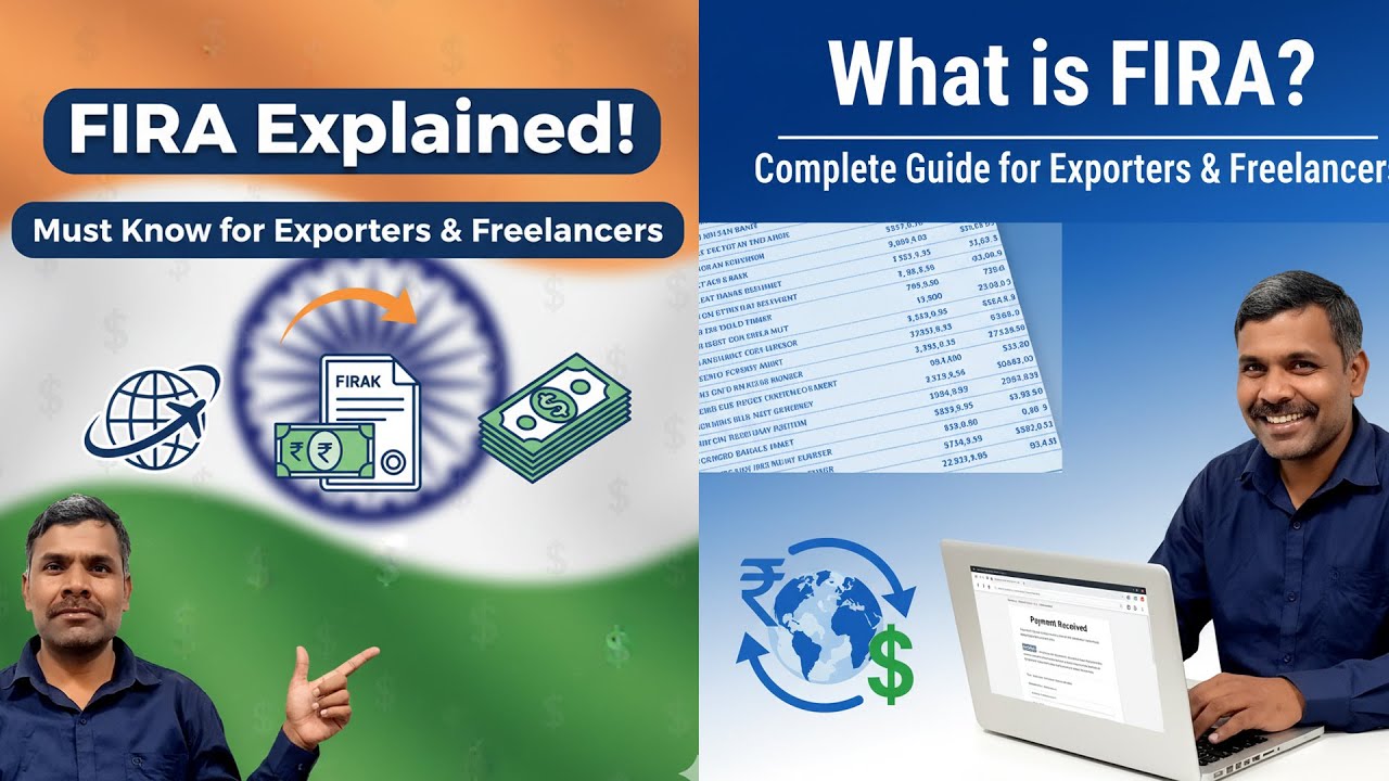 All About FIRA (Foreign Inward Remittance Advice) | Complete Guide for Exporters & Freelancers