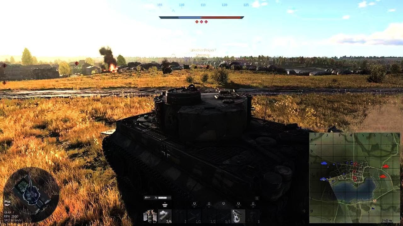 Insane kill amount in my angled Tiger H1