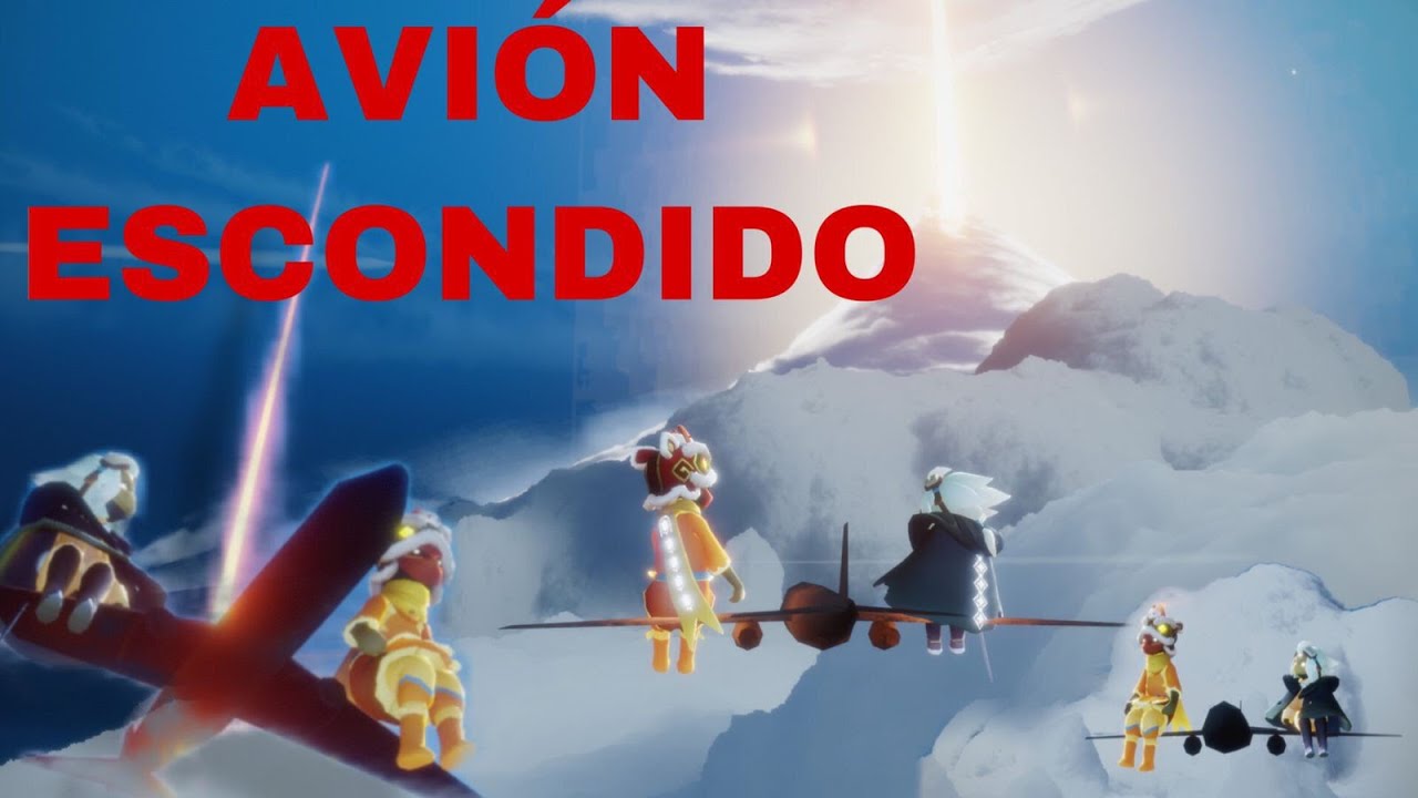 Avión Escondido + Nuevo sitio secreto |  Tutorial | Sky: Children of the Light