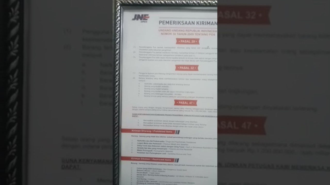 Pemeriksaan Kiriman  || #jne ,#shorts