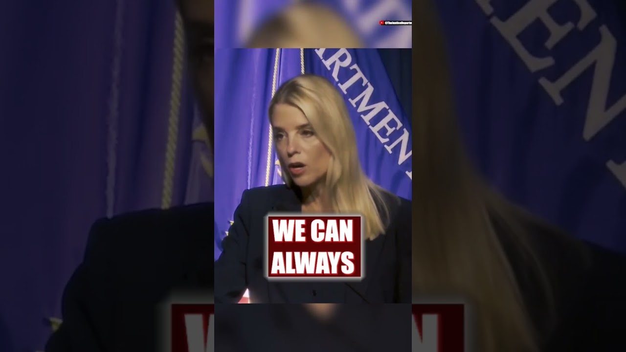 Keep USA Safe AGAIN! Pam Bondi DECLARES warning for America | Pam bondi latest video 
