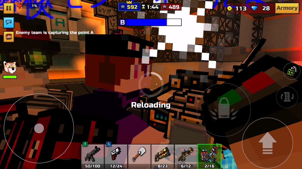 Pixel Gun 3D - Walkthrough - Part 7 Reflector