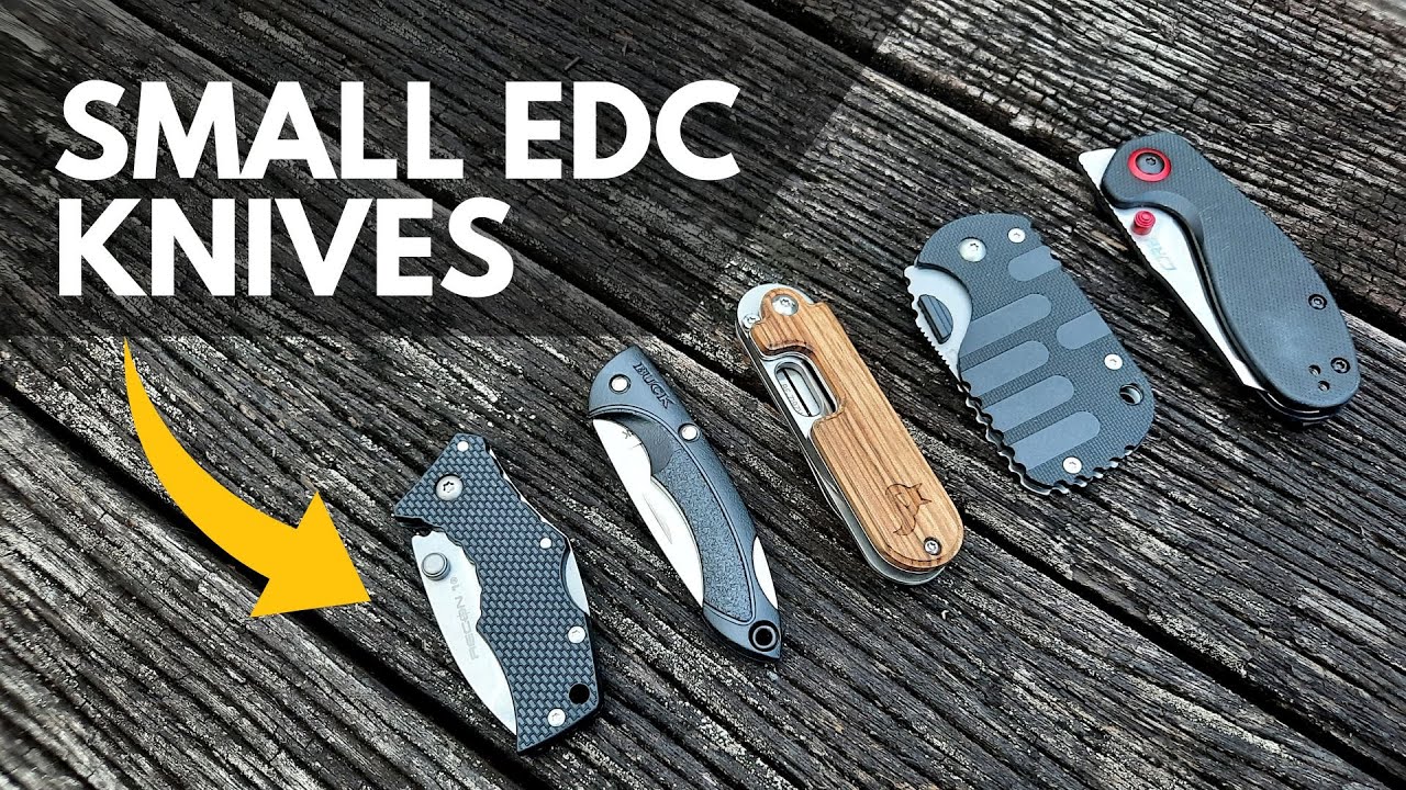5 Small EDC Knives with Blades Under 2.5