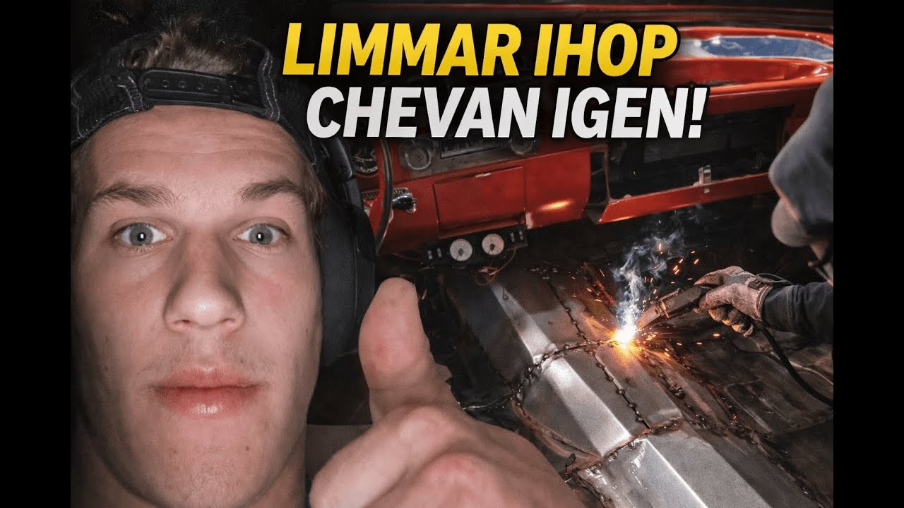 Limmar ihop chevan lite ! M57 cheva swap pt 3
