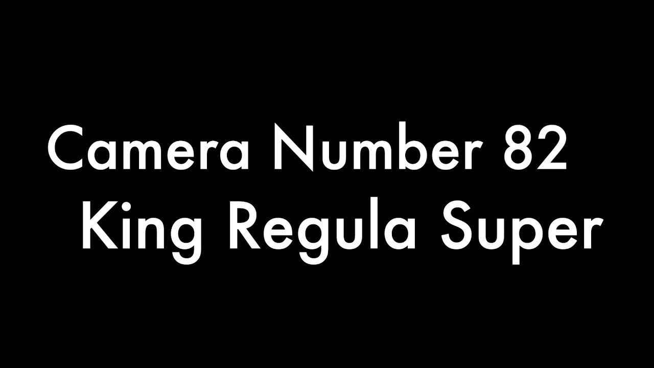 365 Camera Project - Camera 82 King Regula Super