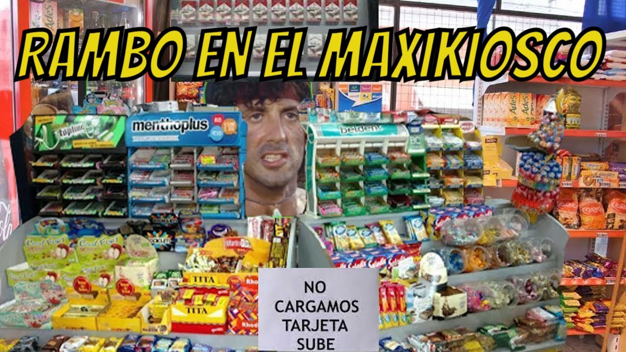 RAMBO ATIENDE UN MAXIKIOSCO 🤣🤣🤣🤣🤣🤣🤣🤣