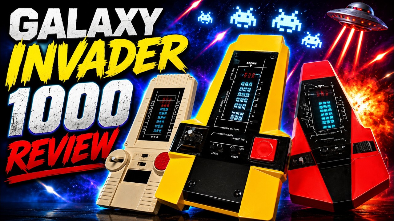 Galaxy Invader 1000 - Review (Known as Cosmic Fire Away 1000 & Gakken Space Invader Clone)