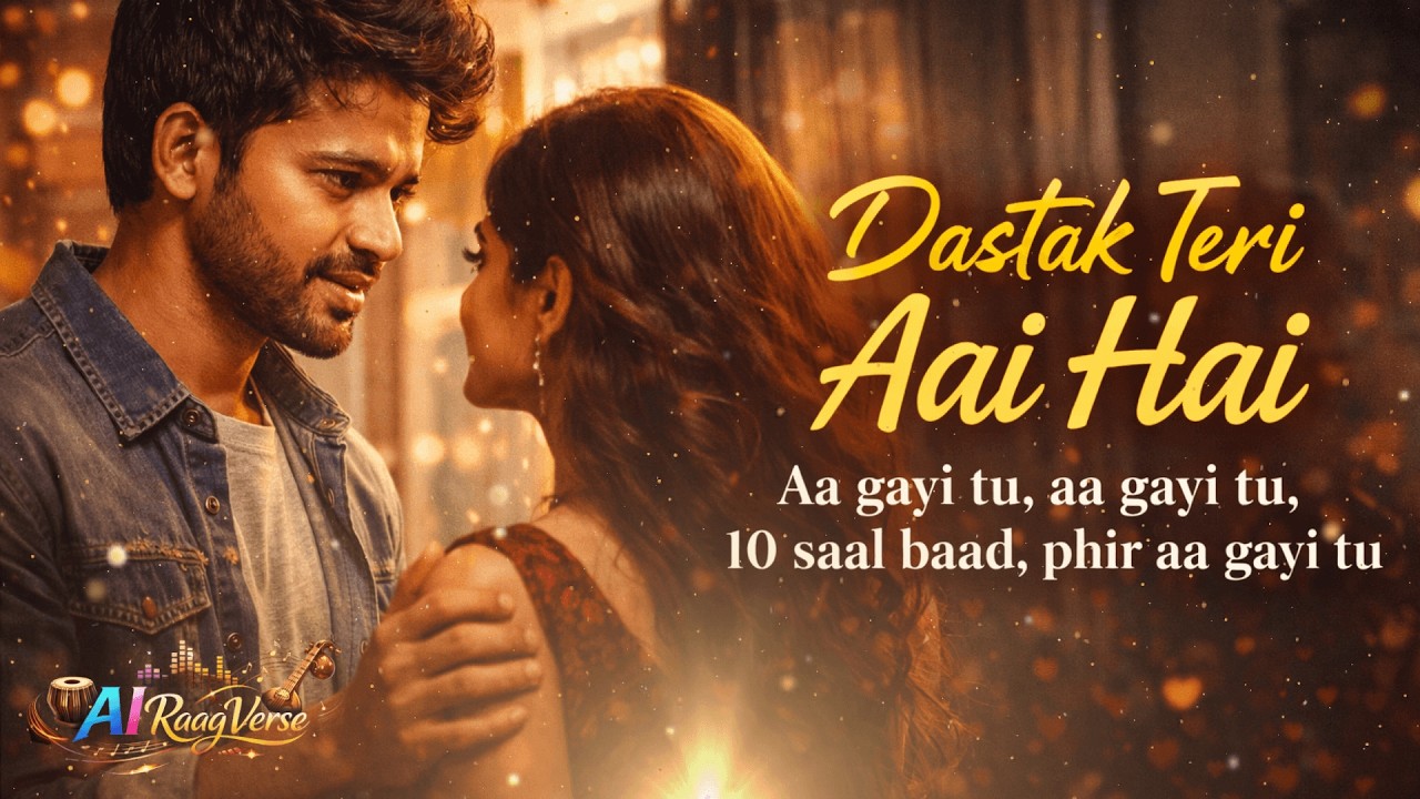 Dastak Teri Aai Hai 💔 10 Saal Baad Phir Aa Gayi Tu | Emotional Song | AI Bollywood | AI RaagVerse