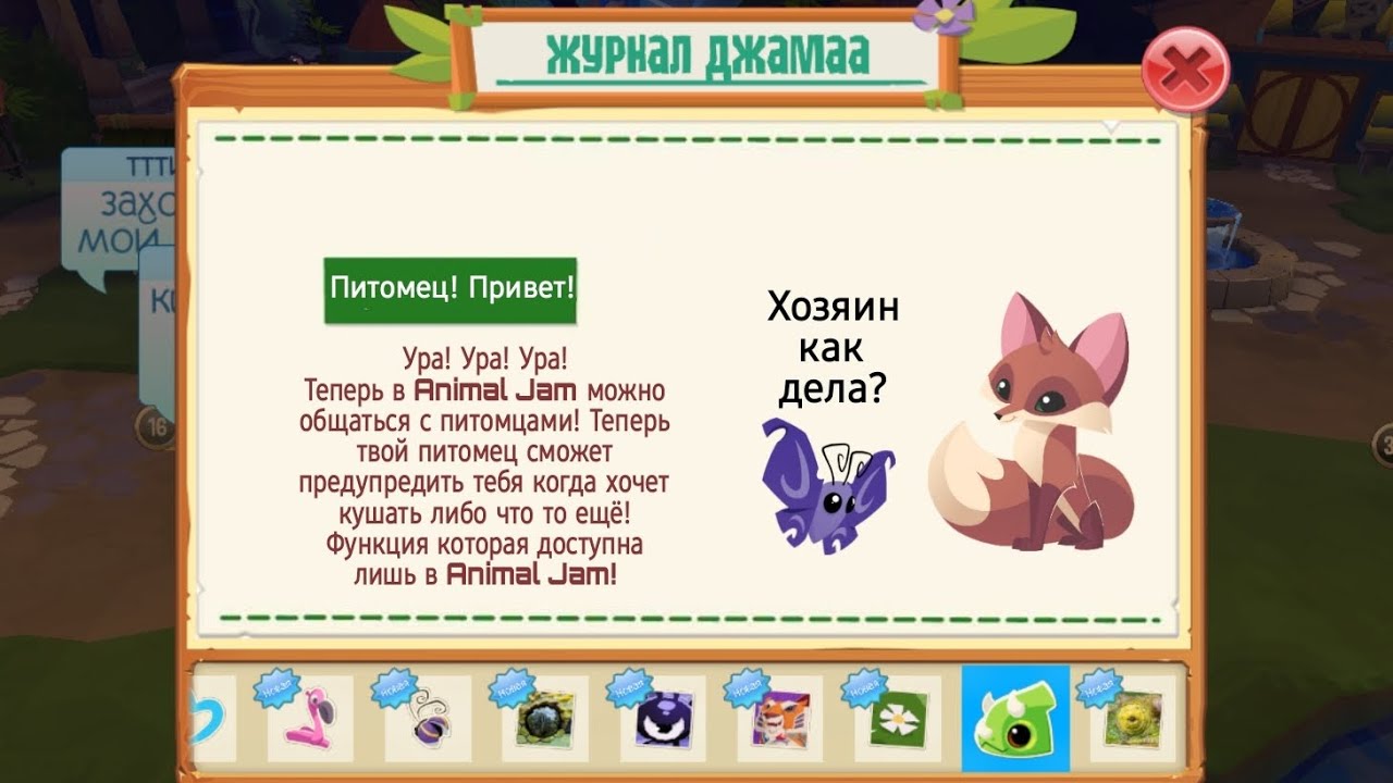 🙉ОБНОВЛЕНИЕ!! теперь в Jamaa разговаривают питомцы?? Ого как это? 🤔 Animal Jam / Энимал Джем