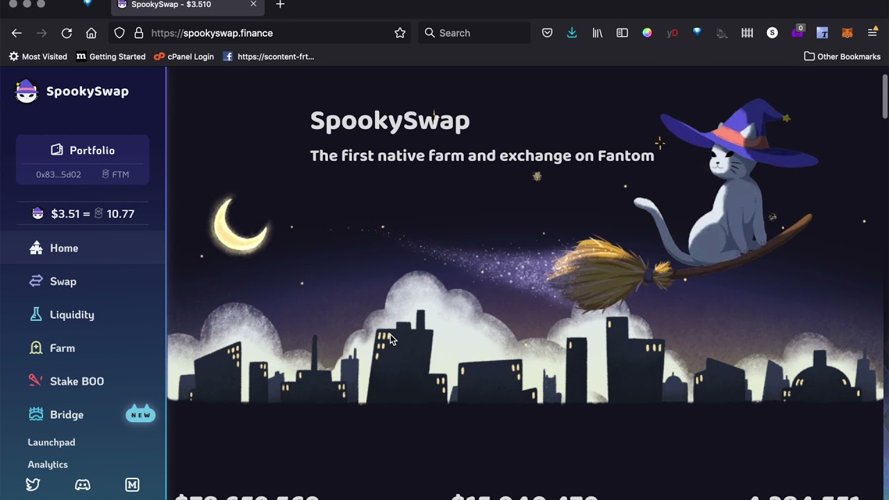 ELYS pre-sale 2.2 - Bridge to ETH/USDC to FTM on Spooky Swap
