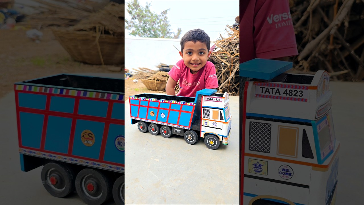 New Tata Dump Truck Unboxing | CS Toy