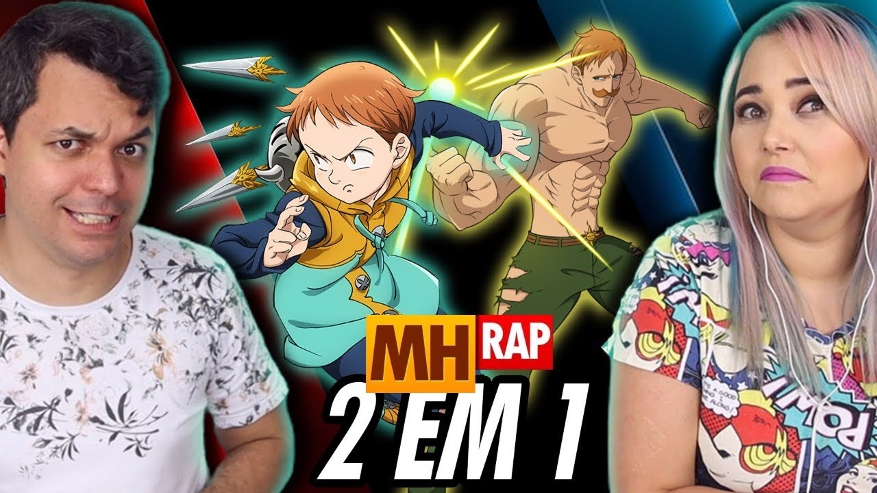 REACT 2 em 1 Vibe Escanor e Vibe King  (Nanatsu no Taizai ) Style Trap |Prod. Sidney Scaccio (MHRAP)