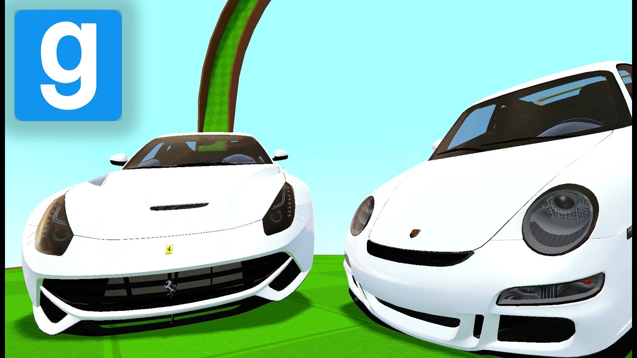 Garry's Mod - PORSCHE vs FERRARI
