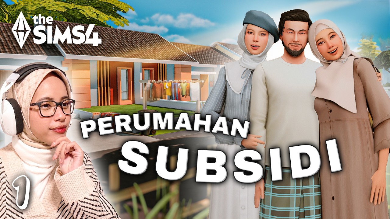 Serba-Serbi PUASA di Perumahan SUBSIDI 🙏🏻✨ | The Sims 4 #mediashareon