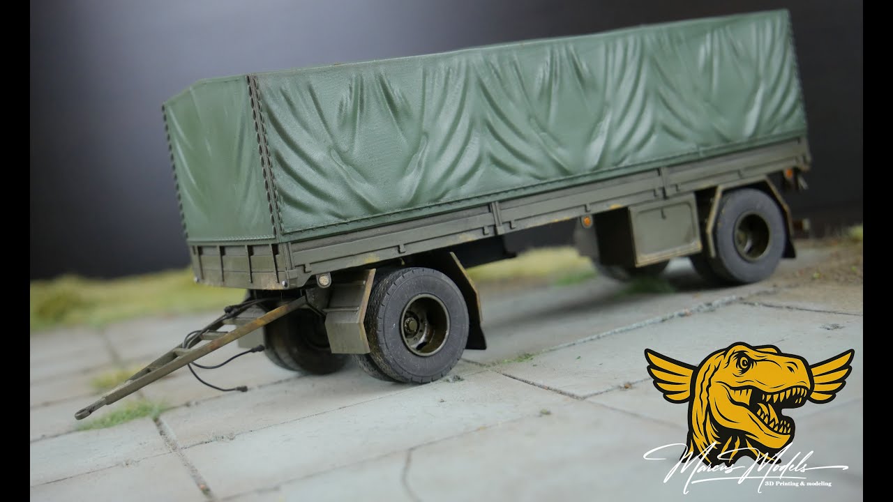 PV16.12A 1/43 Trailer construction