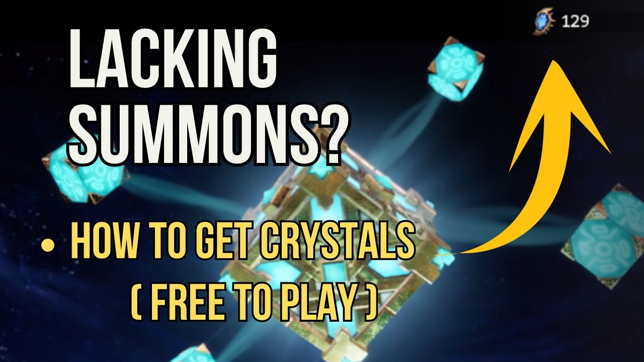 Lacking summons? How I get crystals (free to play)