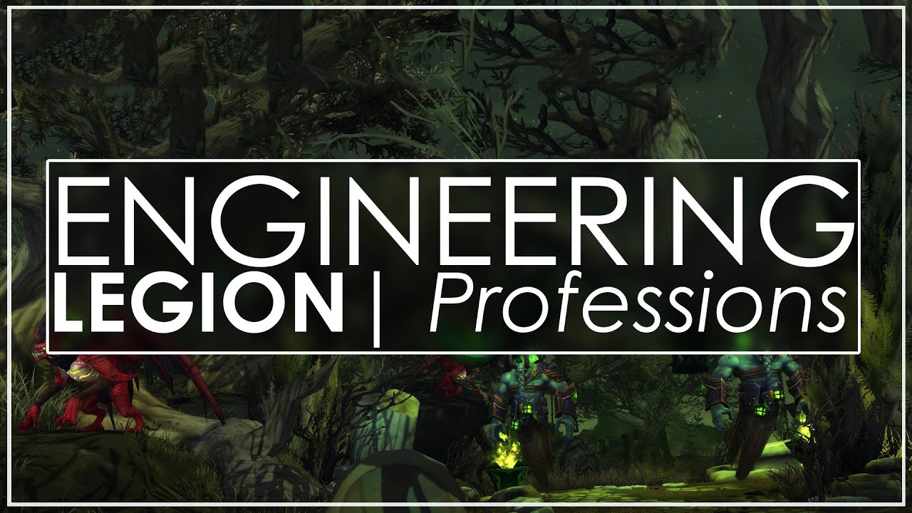 WoW Legion: First Look At Engineering - Your Own Fel Reaver!