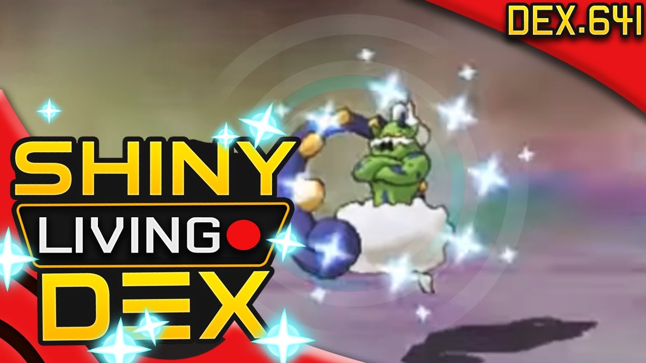 EPIC SHINY TORNADUS REACTION! Live! Quest For Shiny Living Dex #641 | Pokemon ORAS