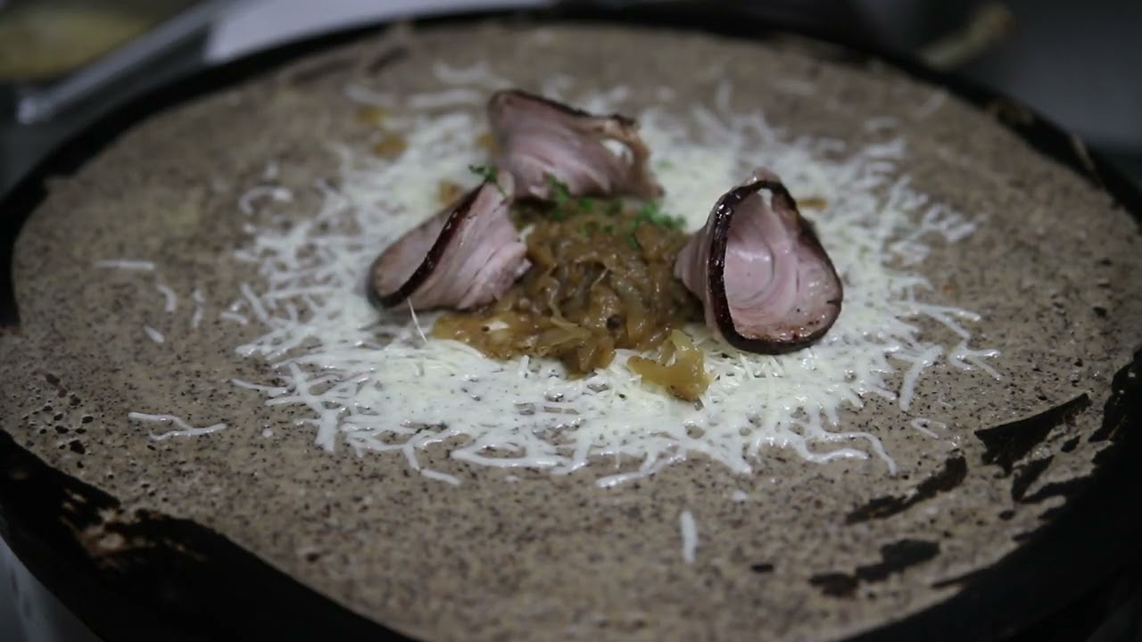 crepe a l'andouille