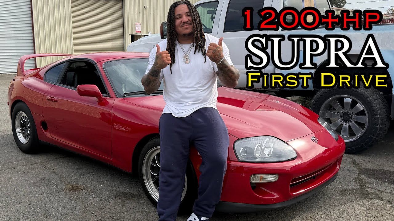 Впервые за рулём моей новой Supra MK4 мощностью более 1200 л.с.! | Реальные впечатления от первог...