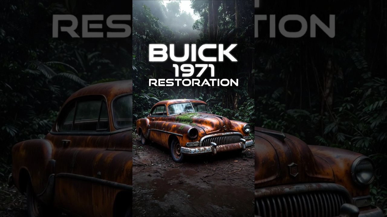 BUICK 1951 Restoration From Jungle Rust To Shiny Blue Beast! 😱 | Satisfying ASMR Rebuild