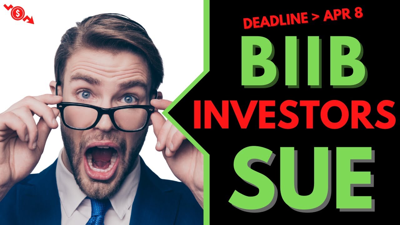 $BIIB 💲💲 BIIB Stock News (#BIIB) Biogen Stock Investors Sue Biogen Inc BIIB Stocks Class Action