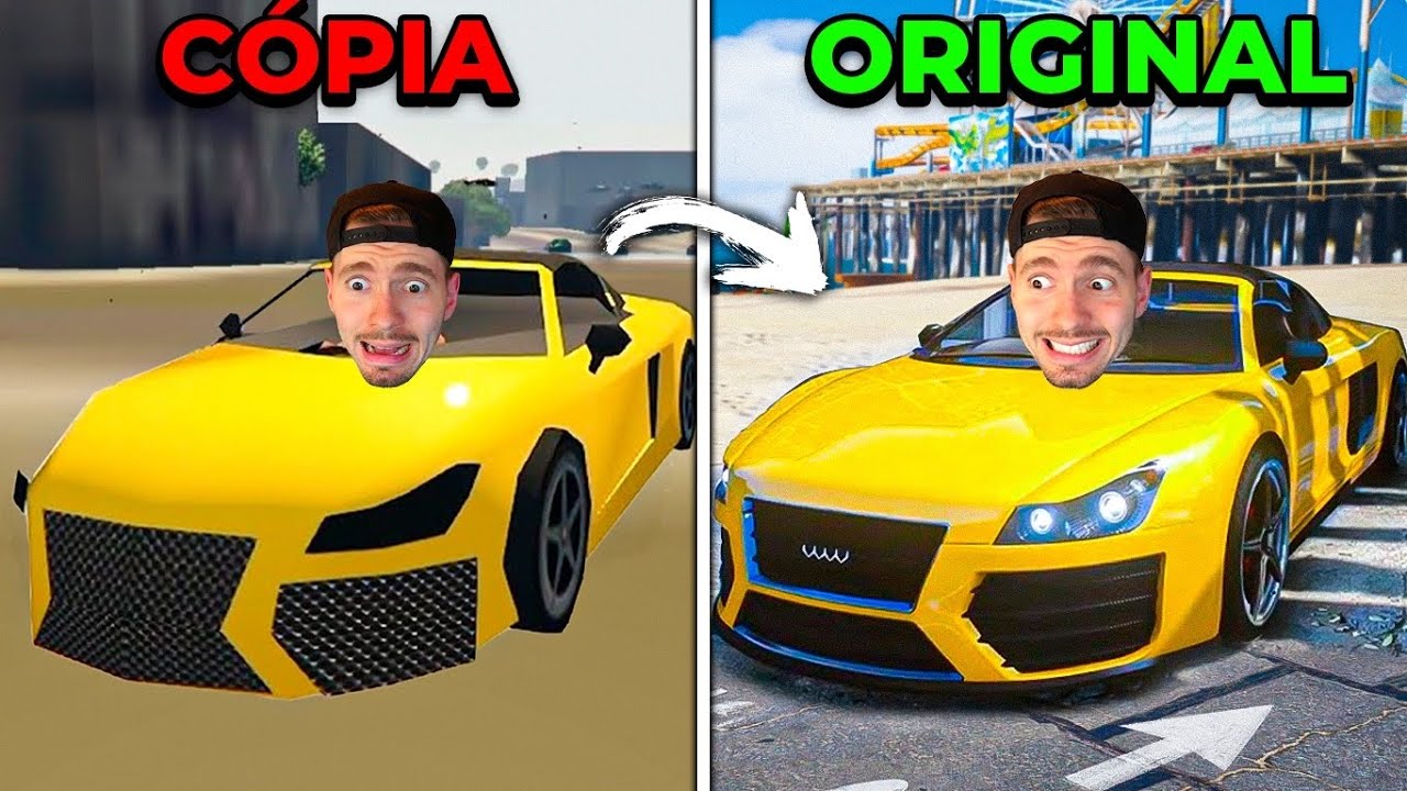 Jogando novas CÓPIAS DE GTA 5 realista!