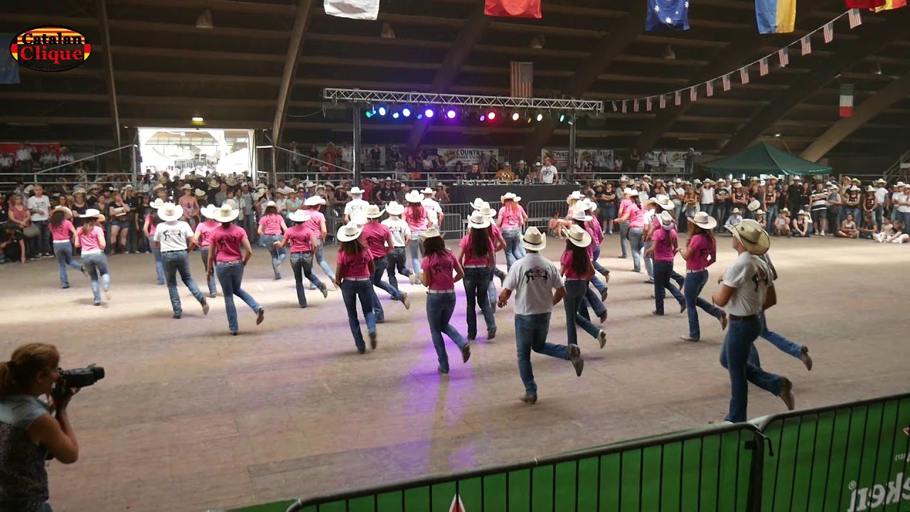 Line Dance Jackfire, Choreo: Johnny Rossato,  Platz 1 Voghera 2018