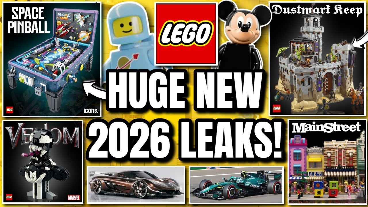 Новые утечки информации о LEGO! (Космические наборы, Technic, Marvel, рекламные материалы и много...