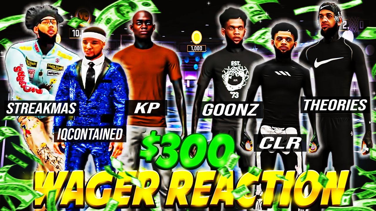 CLR & Theories Wagered KP & IQContained For $300 On NBA2K22 And This Happened...😱