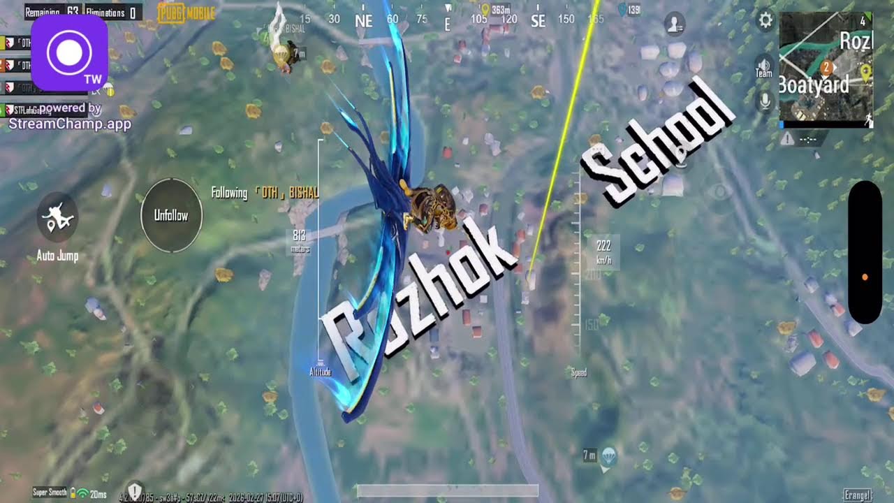 Broadcast powered by StreamChamp
