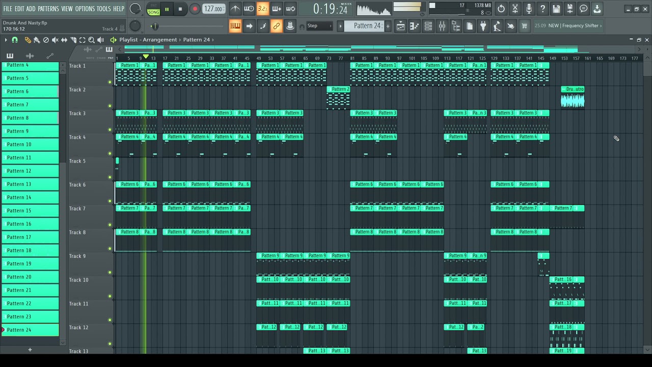 How Drunk And Nasty by Pi'erre Bourne was made (FL Studio remake)
