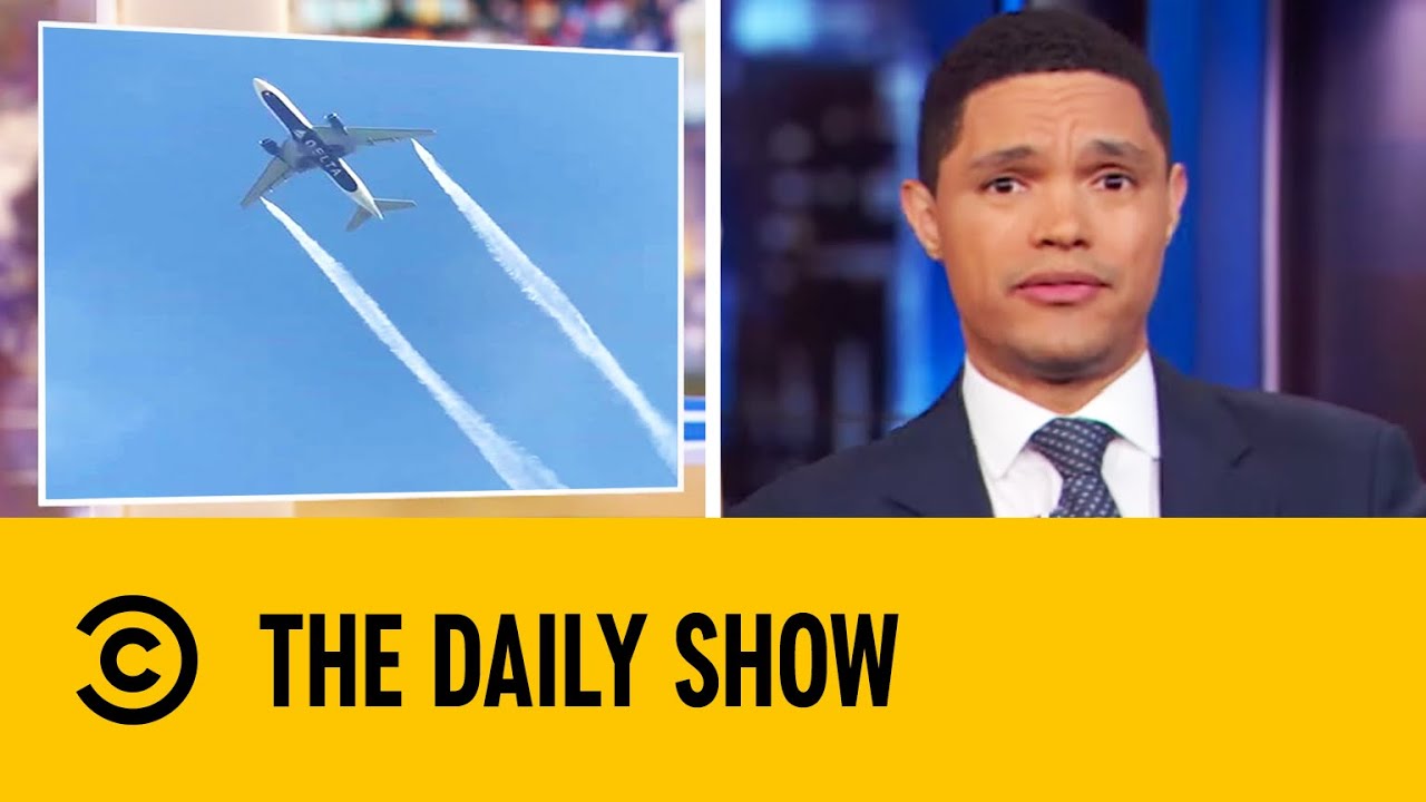 Plane Dumps Fuel Over Schools In Emergency Landing | The Daily Show With Trevor Noah