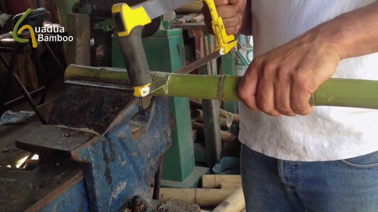 How to Bend Bamboo in a 90 degree angle?