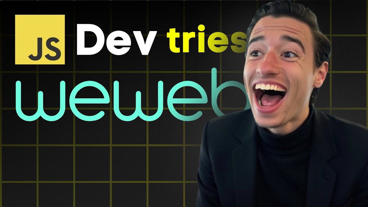 JavaScript Developer tries WeWeb AI for The First Time!
