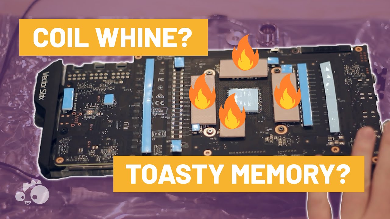 EKWB Strix 3090 Water Block - Coil Whine and Toasty Memory