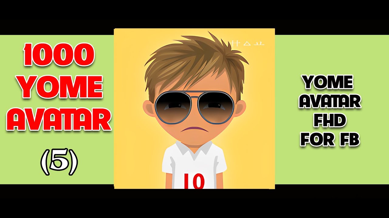 Collection of 1000 Yome Avatar HD for FB Game 8 Ball Pool Part 5 | Bộ Sưu Tập 1000 Yome Avatar FHD